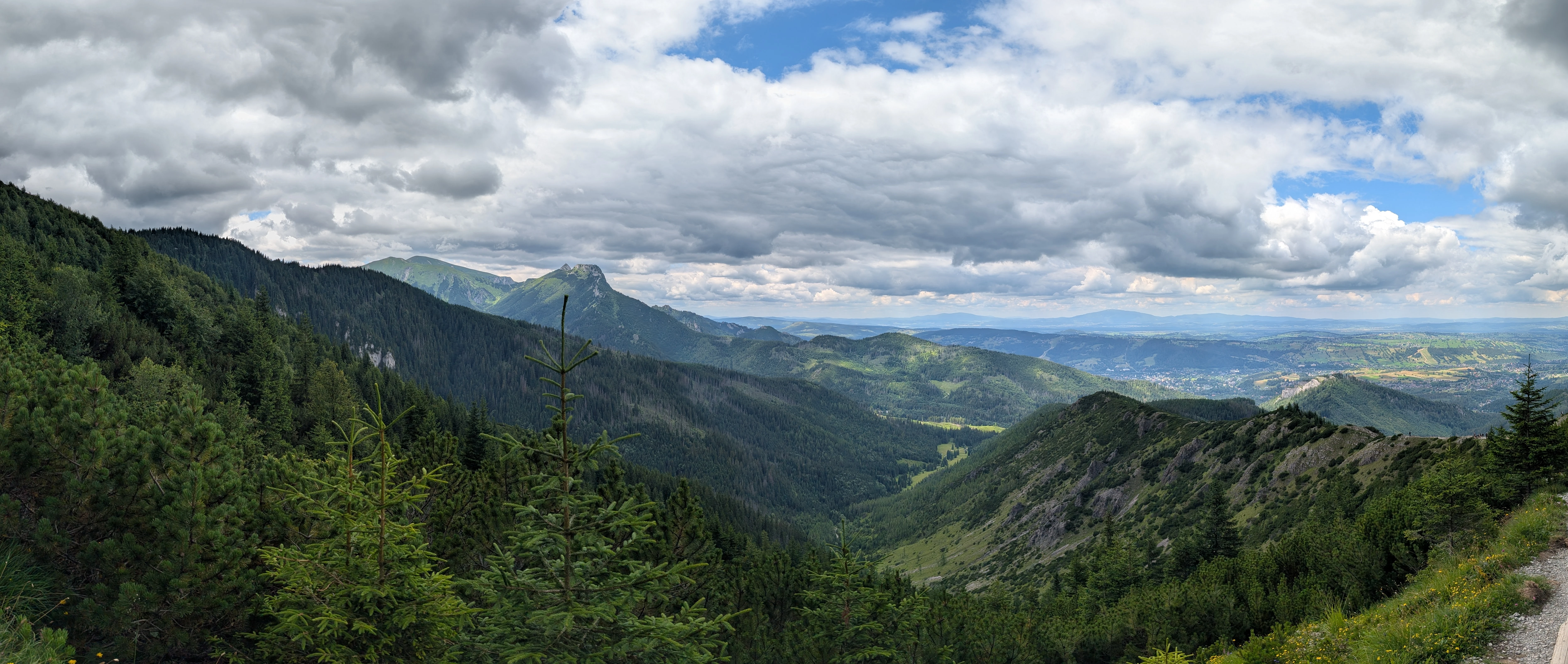 Ausblick auf Zakopane